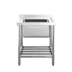 VENTUS - Lavaplatos 1 Cubeta(s) 70x91x60 cm Acero inoxidable