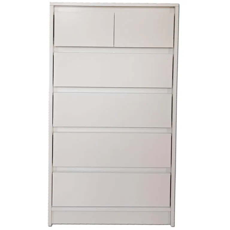 MUEBLES KIDS Cajonera 6 Cajón(es) Deco 60x117x40 cm Blanco