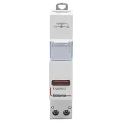 BTICINO - Luz Piloto Modular Led Rojo 110/400V