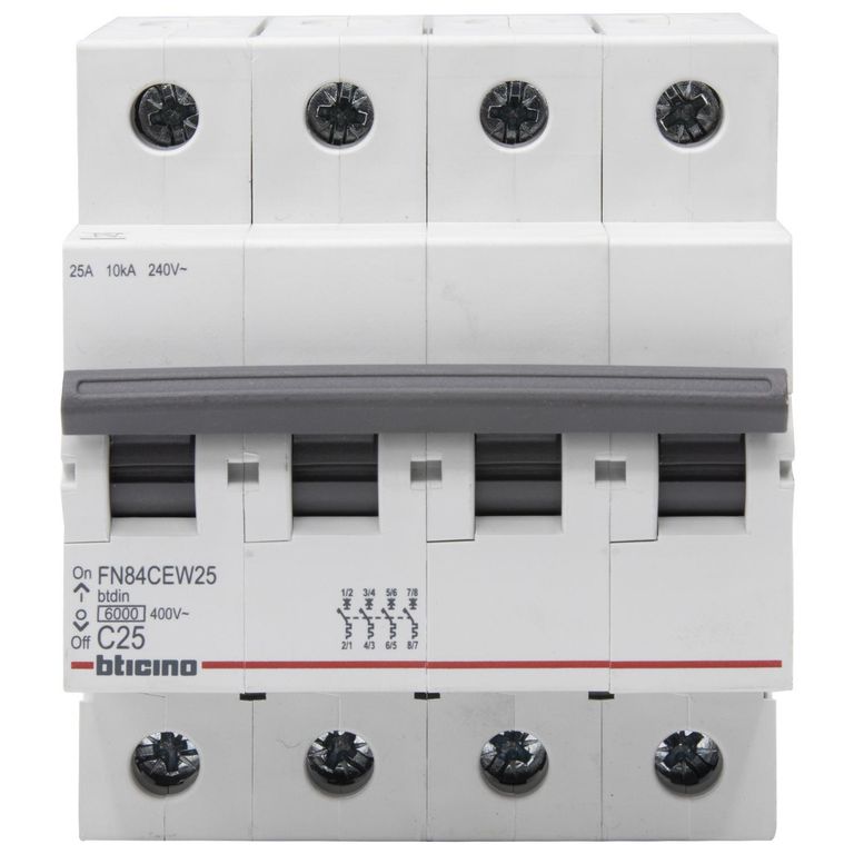 Automatico 4P C25A 230/400V 6000A