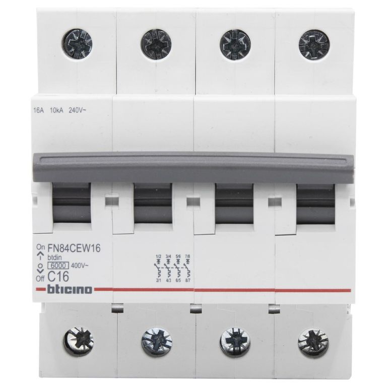 Automatico 4P C16A 230/400V 6000A