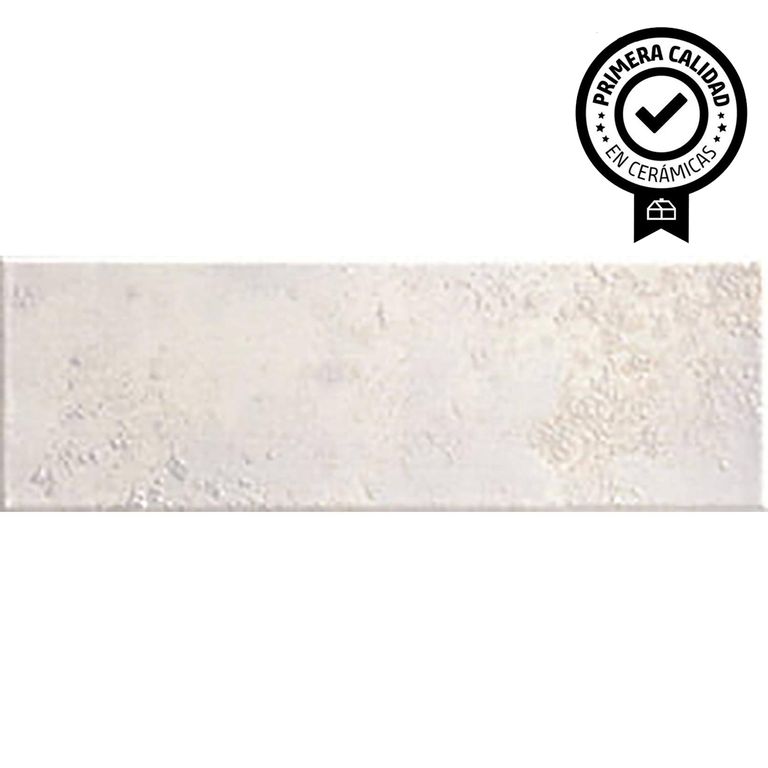 Cerámica 10x30 cm BELLAGIO BIANCO Blanco 1.02 m2