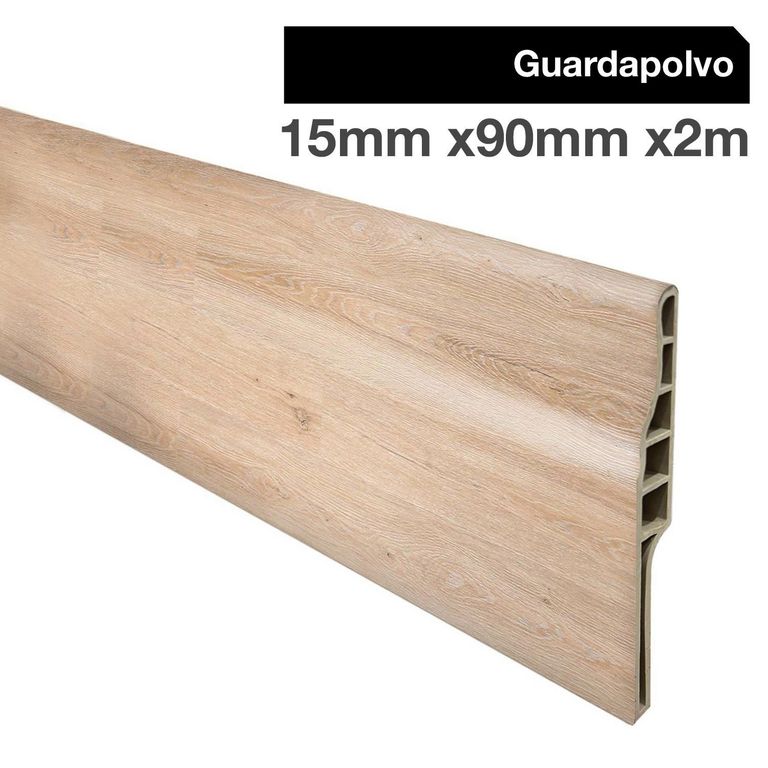 Guardapolvo PVC 2mt x 90mm Color Arena.