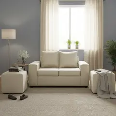 INNOVAMUEBLES - Living 2 cuerpos Kahlo 167x86x80 cm Beige