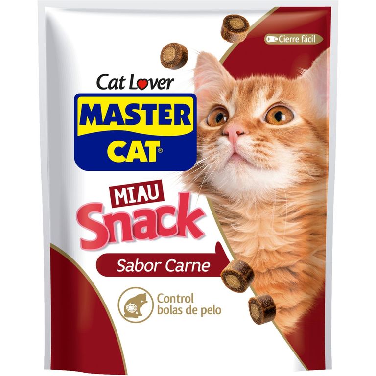 MASTER CAT - Snack para gato carne 60 gr | Ofertitas