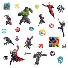 MARVEL - Lamina autoadhesiva Avengers