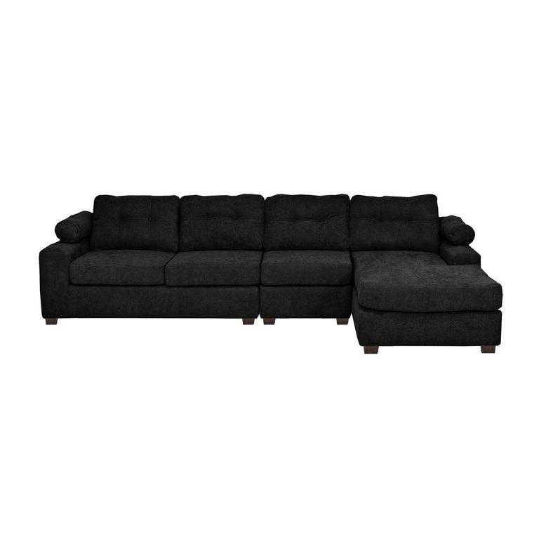 Sofá Seccional 4 cuerpos Santi 170x95x90 cm Gris