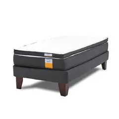 DRIMKIP - Cama Europea funcional 1.5 pl + topper