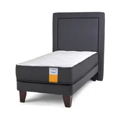 DRIMKIP - Cama Europea Funcional 1.5 Pl Plus + Respaldo