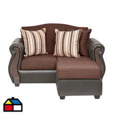INTERMUEBLES - Sofá Modular 3 cuerpos New Bugambilia 150x93x83 cm Chocolate