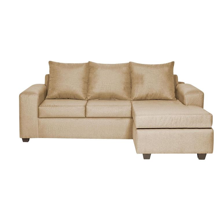 Sofá Modular 4 cuerpos Kahlo 225x86x142 cm Gris