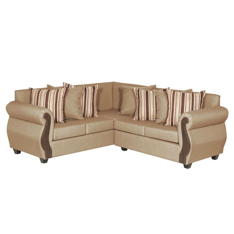 Sofá Seccional 5 cuerpos New Bugambilia 216x86x81 cm Gris