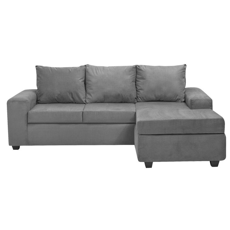 Sofá Modular 4 cuerpos Kahlo 225x86x80 cm Gris