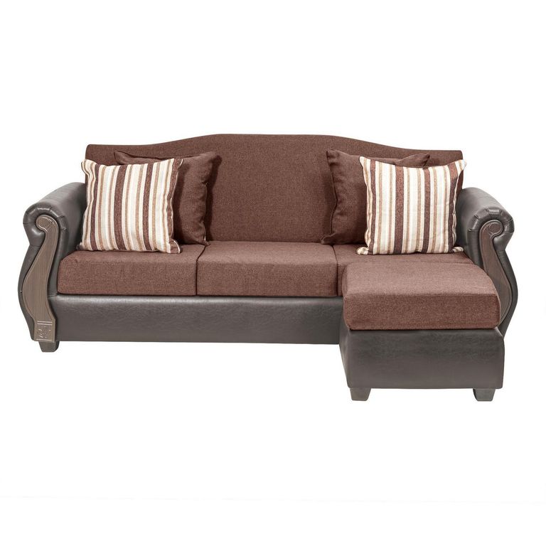 Sofá Modular 4 cuerpos New Bugambilia 210x93x83 cm Beige