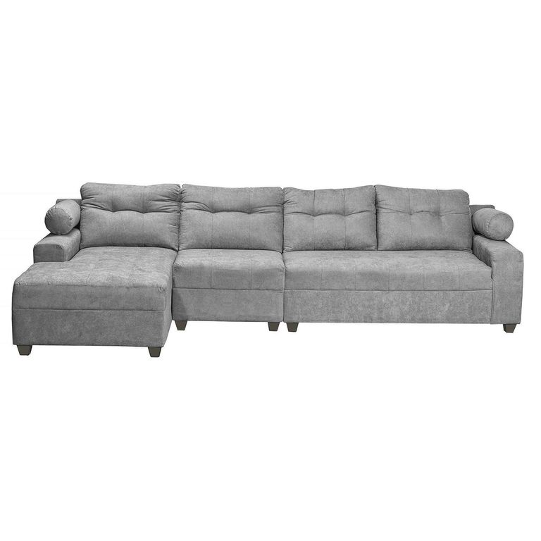 Sofá Seccional 4 cuerpos Le Mans 160x90x90 cm Gris