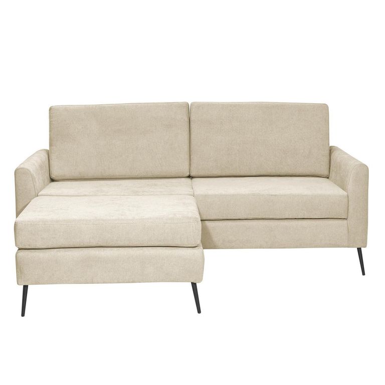 Sofá Seccional 3 cuerpos Washington 190x85x88 cm Beige