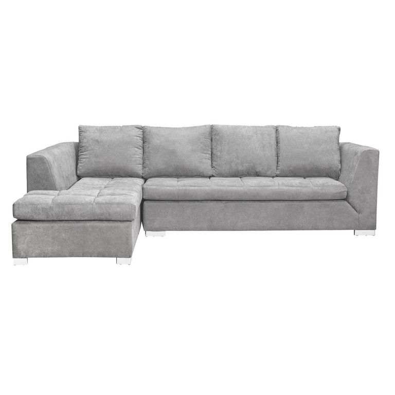 Sofá Seccional 4 Cuerpos Chelsea 208X86X87 cm Izquierdo Felpa