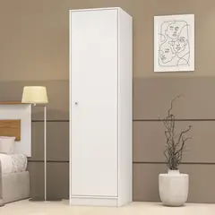 VEKKAHOME - Clóset White 1 Puerta(s) 2 Repisa(s) 48xx50 cm Blanco