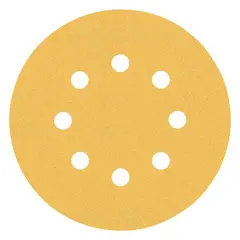 BOSCH - Lija excéntrica para madera pintura 125mm - grano 120 5 u