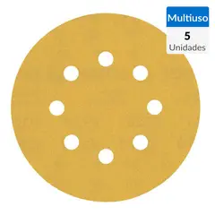 BOSCH - Lija excéntrica 125mm - Grano 320 - 5 unidades