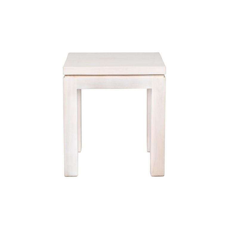 Mesa lateral castilla blanca
