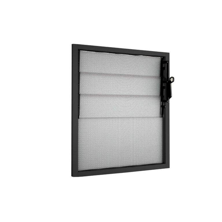 Ventana aluminio 46x55 cm monolítico antracita corredera