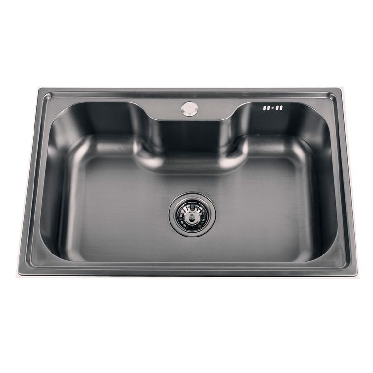 Lavaplatos 1 Cubeta(s) 70x22.5x45 Acero inoxidable