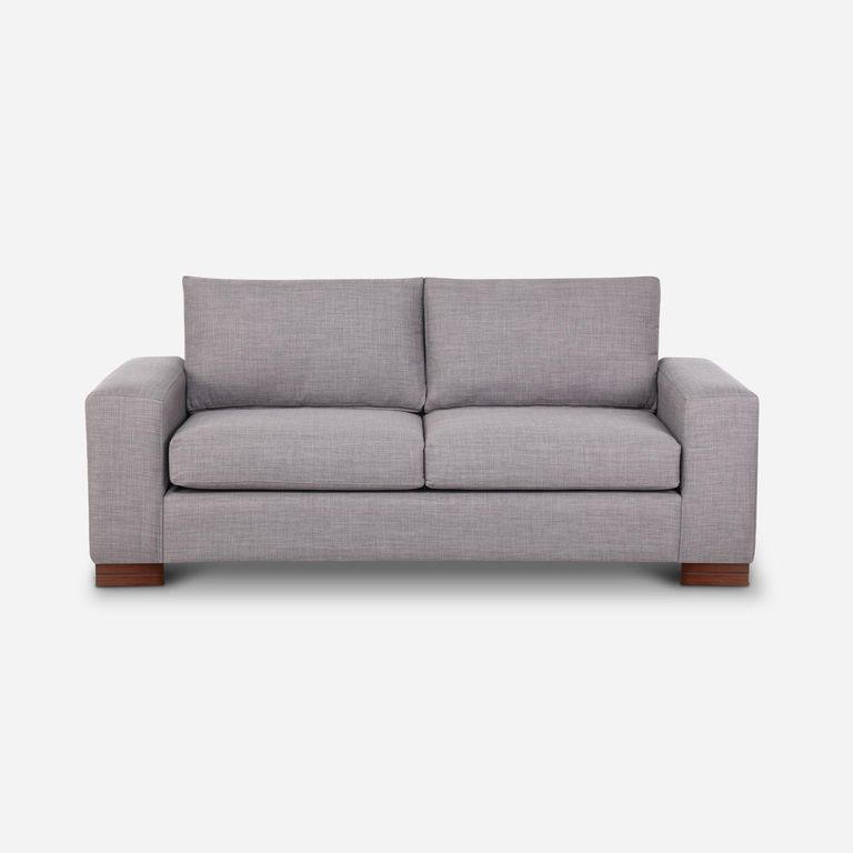 Sofá 3 cuerpos Praga 205x80x88 cm Gris