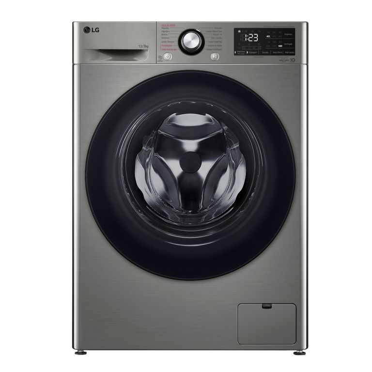 Lavadora Secadora 12/7 kg Platinum Silver WD12VVC5S6C