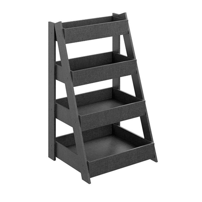 Estante MDF 4 Nivel(es) 59x100.2x52 cm Grafito