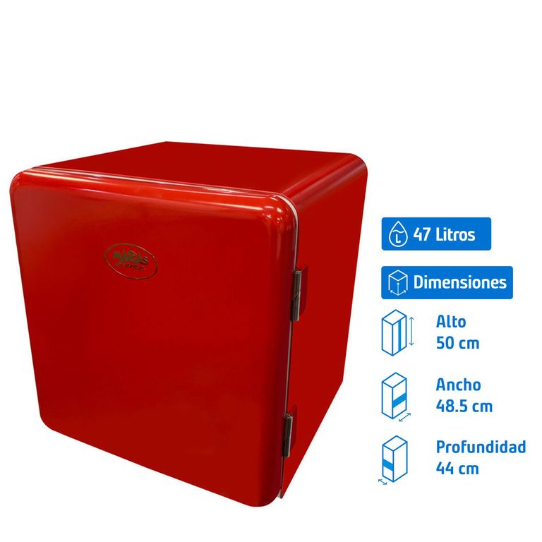 Frigobar 47 Litros Rojo HS-65LR