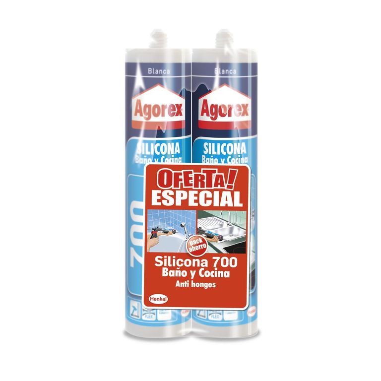 Pack 2 700 Sellador Antihongos Blanco 300 ml