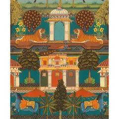 RASCH - Papel Mural Indian Style 746211 5 m2