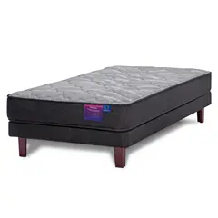 FLEX - Cama 1.5 Plazas Europea Therapedic Plus Negro