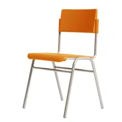 INDUMAC - Silla Visita Ergo Naranja