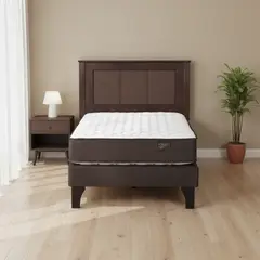 ROSEN - Cama 1.5 Plazas Europea New Ergo T + Respaldo