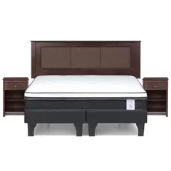 ROSEN - Cama King Europea New Style 6 Café