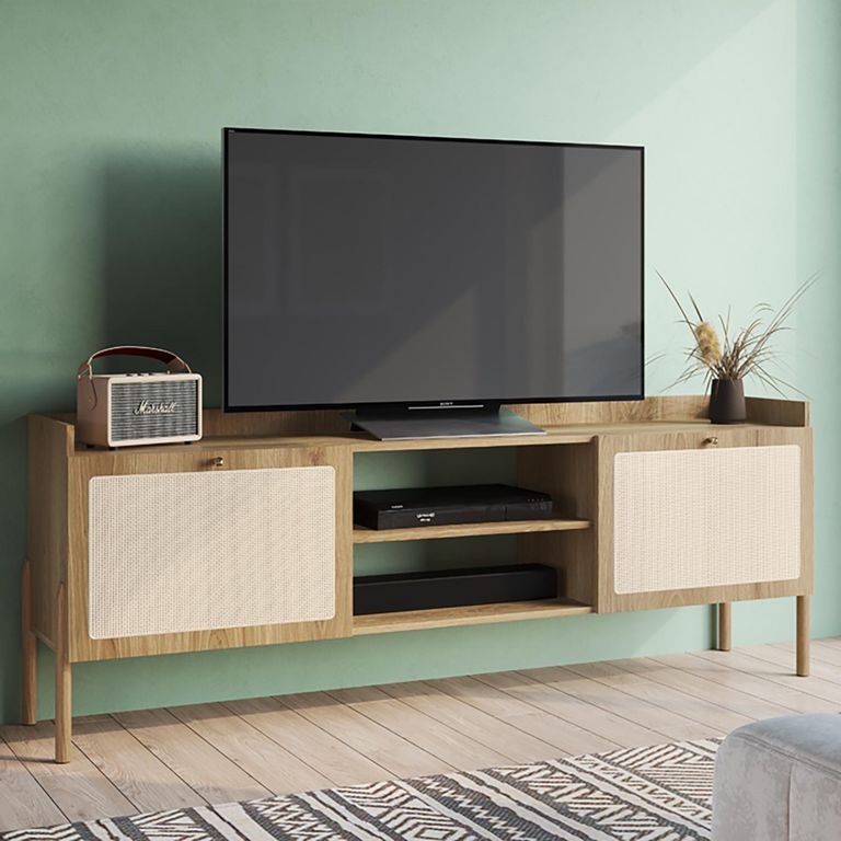Rack TV" 50 " Oslo Café/OW 185x66x37.5 cm