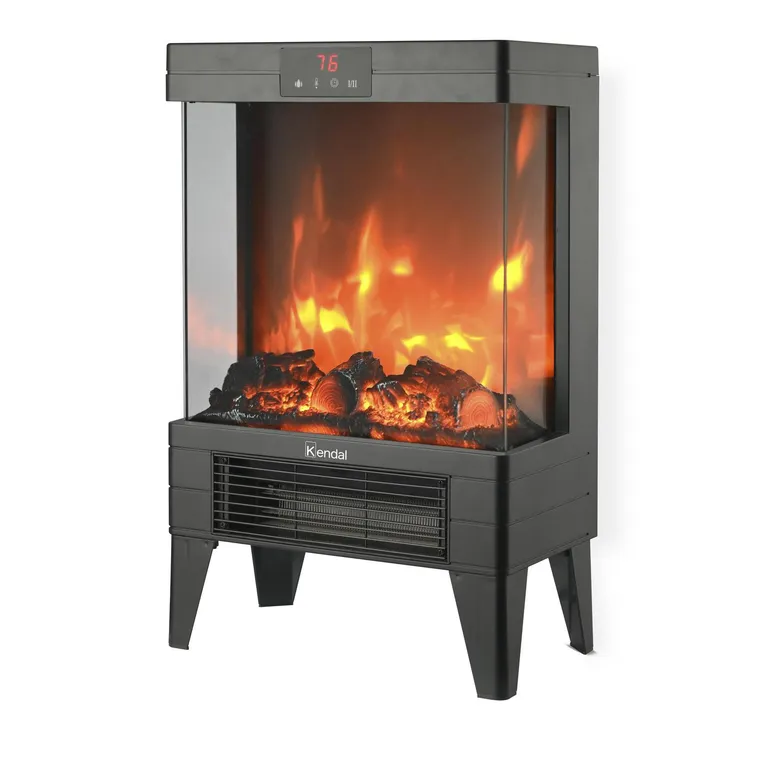 Estufa Chimenea Eléctrica 1800 W Radiación KCE-96S