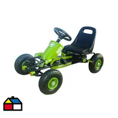 KIDSCOOL - Go Kart Racing Army XL Verde militar Desde 18 meses