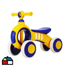 KIDSCOOL - Correpasillo Minibike Amarillo Desde 13 meses