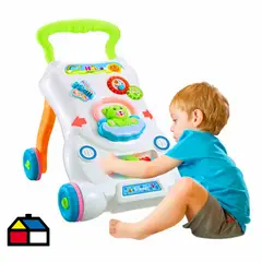 KIDSCOOL - Caminador Musical con Luces Blanco Desde 13 meses