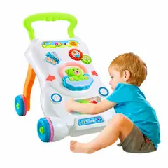 KIDSCOOL - Caminador Musical con Luces Blanco Desde 13 meses