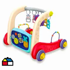 KIDSCOOL - Correpasillo Multietapas 3 en 1 Rojo Desde 9 meses