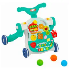 KIDSCOOL - Caminador Multifunción 4 en 1 Verde Desde 9 meses