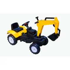 KIDSCOOL - Excavadora Juguete Amarillo Desde 18 meses
