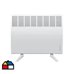 BOSCA - Estufa Eléctrica 1000 W Convección Atlantic F121 Blanco