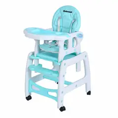 BE DESIGN - Silla de Comer 3 Funciones New Fresh Fresh blue 108x60x68 cm