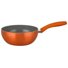 DORAL - Wok 22 cm Aluminio Salmón