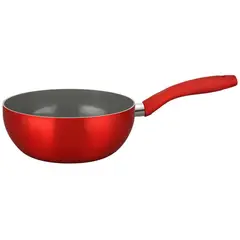 DORAL - Wok 22 cm Aluminio Rojo